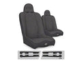 PRP Jeep Wrangler JK/JKU Daily Driver High Back Suspension Seats Kit (Pair) - Gray