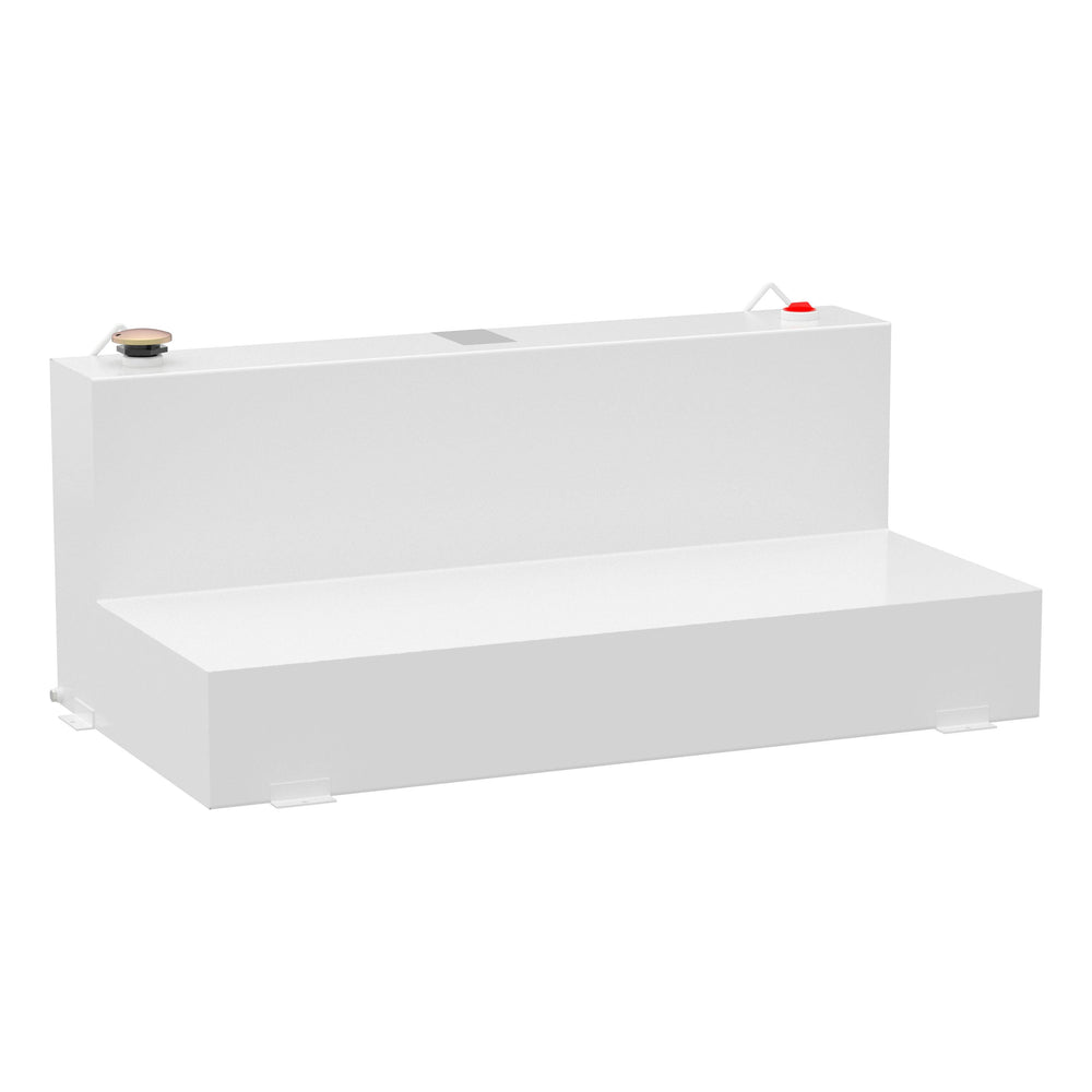 L-SHAPE TRANSFER TANK 100 GAL WH