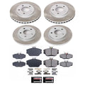 Power Stop 1995 Ford Taurus Front and Rear Semi-Coated Rotor Kit