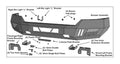 SKY RIDGE 270XL AWNING PASSENGER SIDE GREY