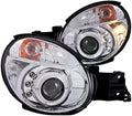 0204 IMPREZA PROJECTOR HALO CHROME CLEAR HEADLIGHTS