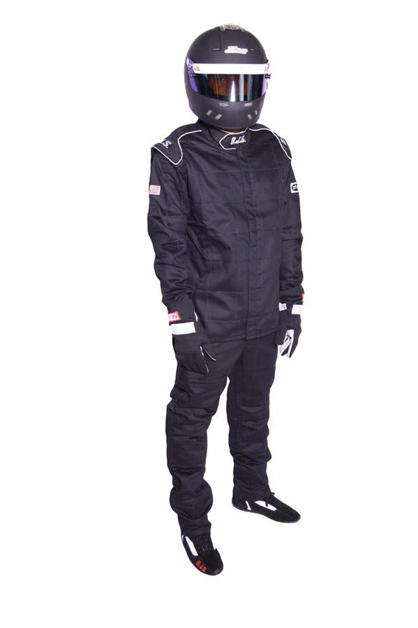 Jacket Black 3X-Large SFI-3-2A/5 FR Cotton