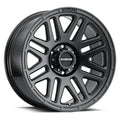 Aluminum Wheels 18x9 Outlander 944B Satin Black 18 Offset 8 on 180 Bolt Pattern 124.2 Bore Raceline