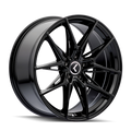 KRAZE EVOLVE KR196 GLOSS BLACK 18X8.5 5-112 30MM 66.56MM