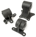 Innovative 90-93 Accord F-Series Black Steel Mounts 95A Bushings
