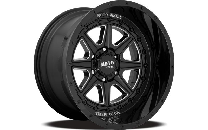 MO801 20X10 6X135 G-BLK MILL -18MM