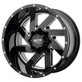 MO988 20X10 5X5.0/5.5 G-BLK MILL -18MM