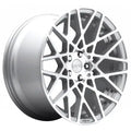 Rotiform R110 BLQ Wheel 20x10 5x112 35 Offset - Gloss Silver Machined