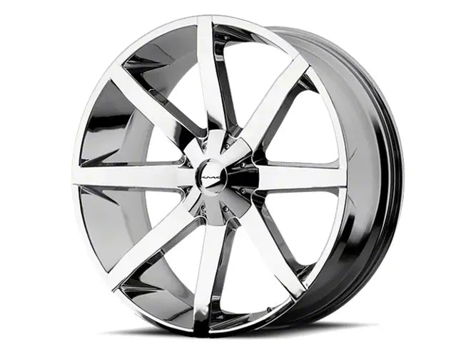 KM651 SLIDE CHROME PLATED 22 X 9.5 6X135/5.5 6.75 b/s 38 o/s