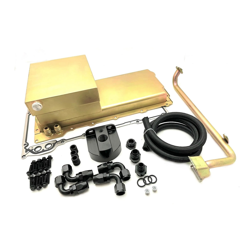 GM LS SWAP OIL PAN KIT W/REMOTE OIL