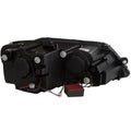 1113 JETTA PROJECTOR HEADLIGHTS W/ PLANK STYLE DESIGN CHROME CLEAR