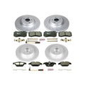 Power Stop 13-14 Mercedes-Benz E350 Front & Rear Euro-Stop Brake Kit