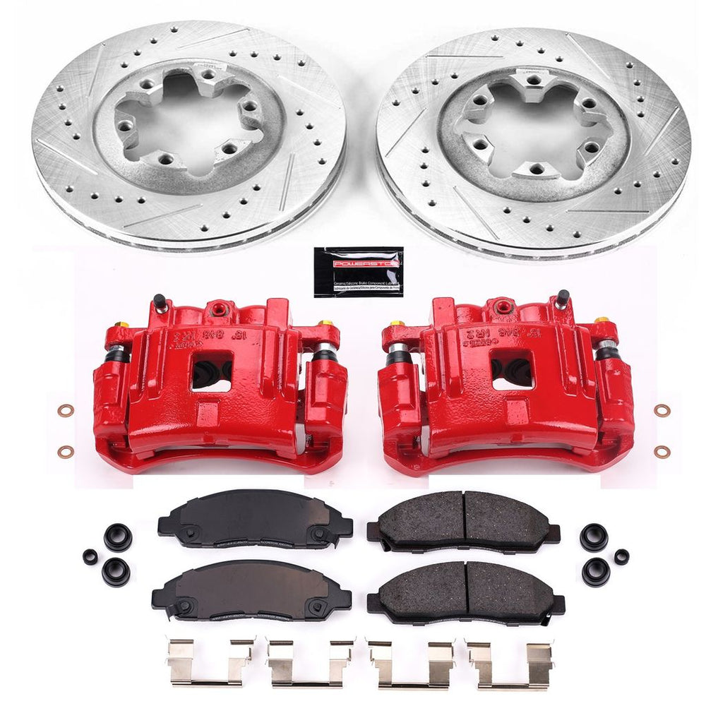 Power Stop 04-08 Chevrolet Colorado Front Z23 Evolution Sport Brake Kit w/Calipers