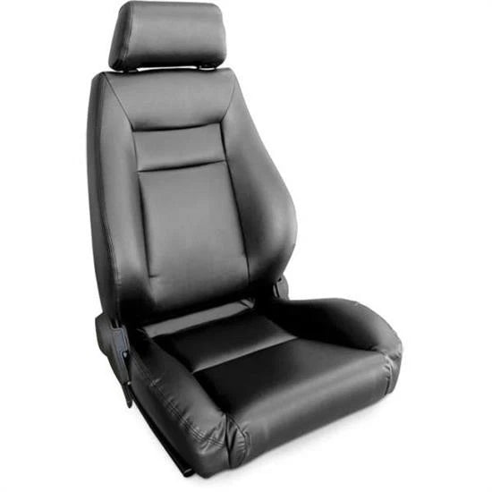 ELITE RECLINER MAROON VINYL LEFT