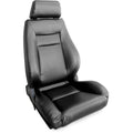 ELITE RECLINER MAROON VINYL LEFT
