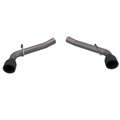 QTP axle-back exhaust installed view