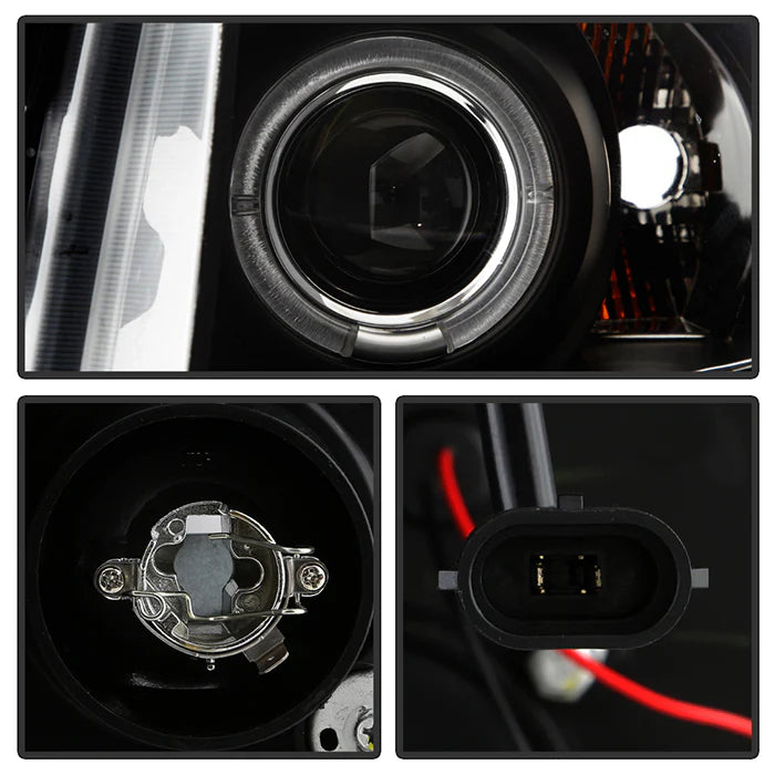 1618 SILVERADO 1500 XENON HID MODELS ONLY OEM STYLE DRIVER SIDE HEADLIGHT BLAC