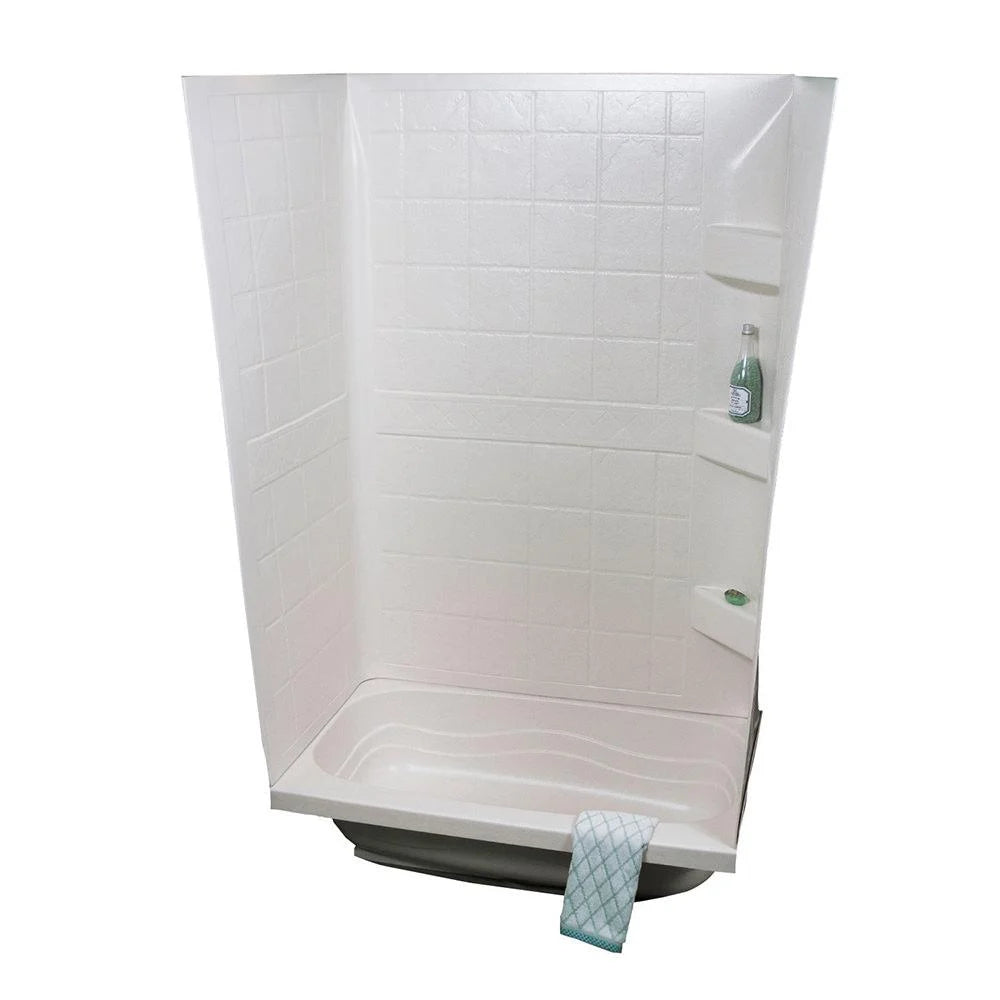 $ LTL $ SPO TUB WALL 24 X 38 X 59 WHITE