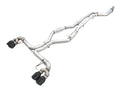 AWE Tuning exhaust installed view