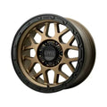 ~(33 lbs. 20X20X11)~ GRENADE OFF-ROAD 17x8.5 5x127.00 MATTE BRONZE W/ MATTE BLACK LIP (0 mm)