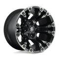 D851 17X9 8X6.5 M-BLK GRY 1MM