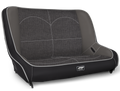 POLARIS RZR PRO XP4/R4/S4 TURBO R4 GT4 QUICK RELEASE REAR SUSPENSION BENCH SEAT BLACK & TEAL