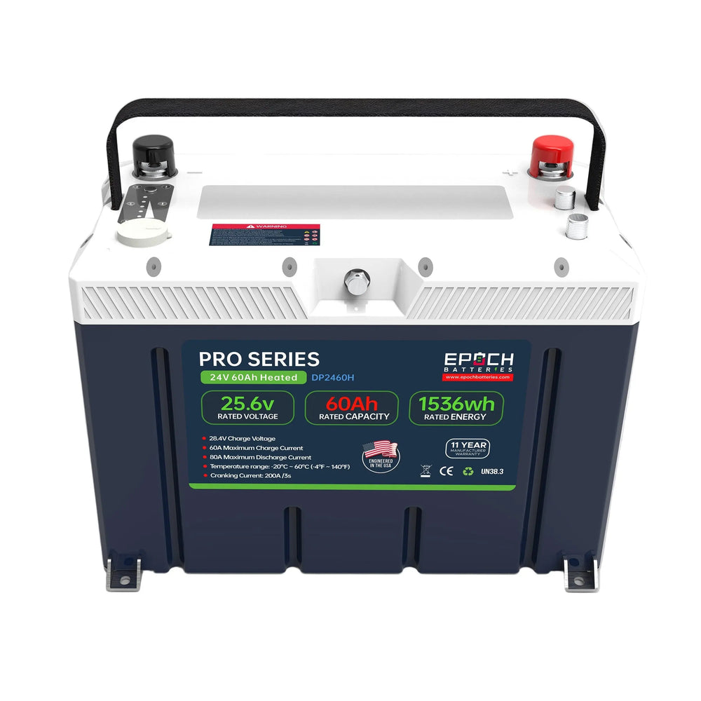 24V 100AH LIFEPO4 LITHIUM BATTERY -