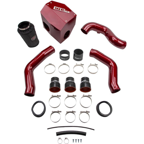 High Flow Bundle Kit Stage 2 13-18 Cummins 6.7L WCFab Red