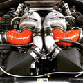 CSF 12-16 BMW M5 (F10) / 12-18 BMW M6 (F06/F12/F13) Twin Charge-Air-Cooler Set - Carbon Gold Gloss