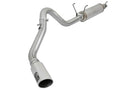 aFe cat-back exhaust installed view