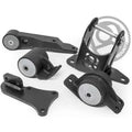 Innovative 00-07 Honda Insight K-Series Black Steel Mounts 75A Bushings (K24 Engine and K20 Trans)