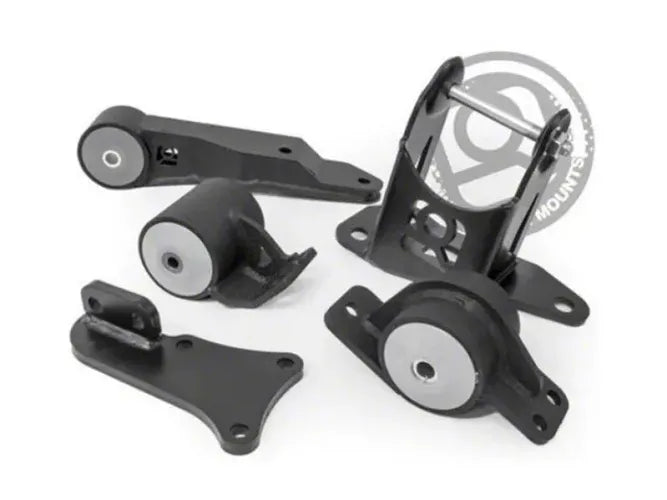 Innovative 00-07 Honda Insight K-Series Black Steel Mounts 75A Bushings (K24 Engine and K20 Trans)