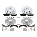 Power Stop 12-15 Honda Civic Front & Rear Z23 Evolution Sport Brake Kit