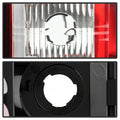 0713 SILVERADO/0714 SILVERADO 2500/3500HD LED TAIL LIGHTS BLACK SMOKE