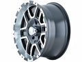 ~(29 lbs. 19X19X10)~ 179 (179) BLACK/MACHINED FACE/MACHINED LIP 17X9 8-165.1 0MM 130.8MM