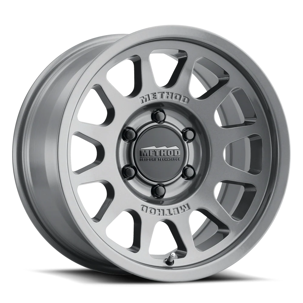 Method MR703 17x8.5 35mm Offset 5x150 110.5mm CB Bead Grip Matte Black Wheel