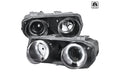 PROJECTOR HEADLIGHTS-BLACK