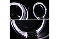PROJECTOR HEADLIGHTS-BLACK