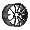 ~(31 lbs. 20X20X11)~ TSW SPRINT 18x9.5 5/120 ET35 CB76.1 GLOSS BLACK W/MIRROR CUT FACE
