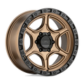 KMC Wheels black auto part