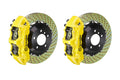 Brembo 23+ GR Corolla Front GT BBK 4 Piston Cast 355x32 2pc Rotor Drilled- Yellow