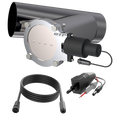 5.00 INCH QTP ELECTRIC EXHAUST CUTOUT COMBO KIT