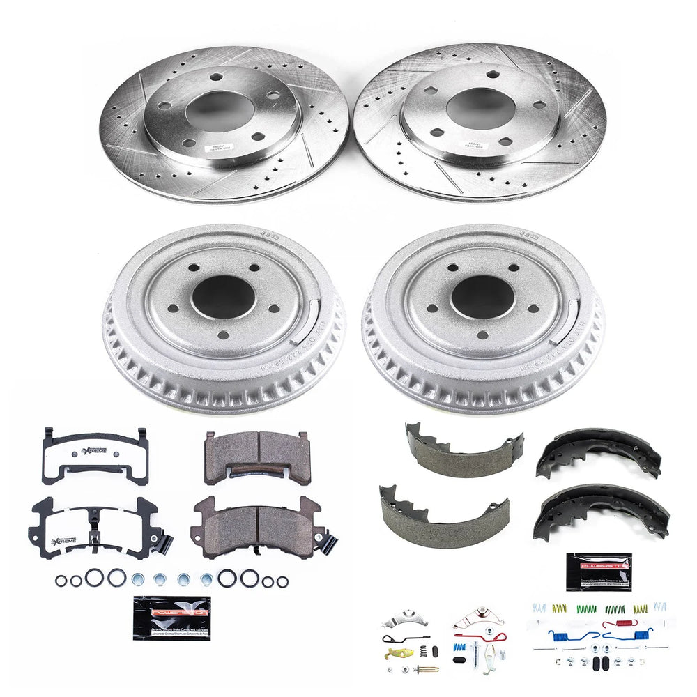 Power Stop 1984 GMC S15 Front & Rear Z26 Street Warrior Brake Kit