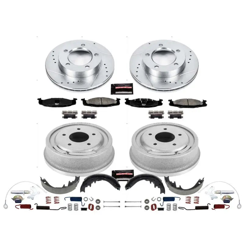 Power Stop 94-96 Ford F-150 Front & Rear Z23 Evolution Sport Brake Kit