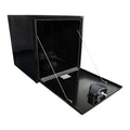 24 X 24 X 24 BLACK STEEL UNDERBODY BOX