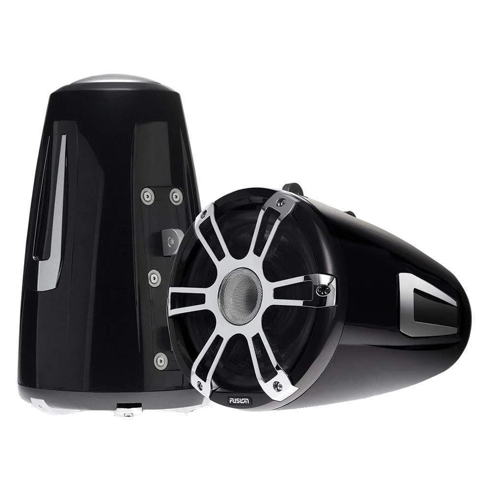 8.8'' TOWER SPEAKERS W/LEDS, BLACK