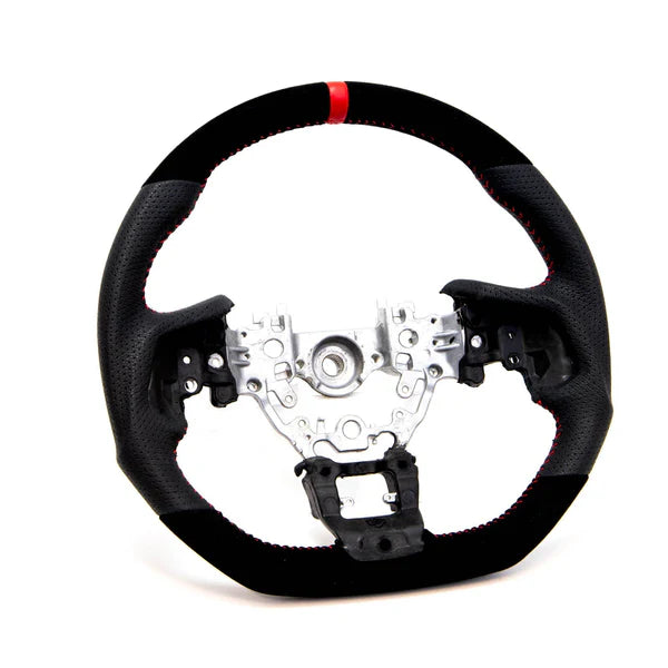 PRL Steering Wheel 2016-2021 Civic Leather and Suede Red