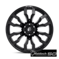 D673 20X9 6X5.5 GL-BLK-MIL 20MM