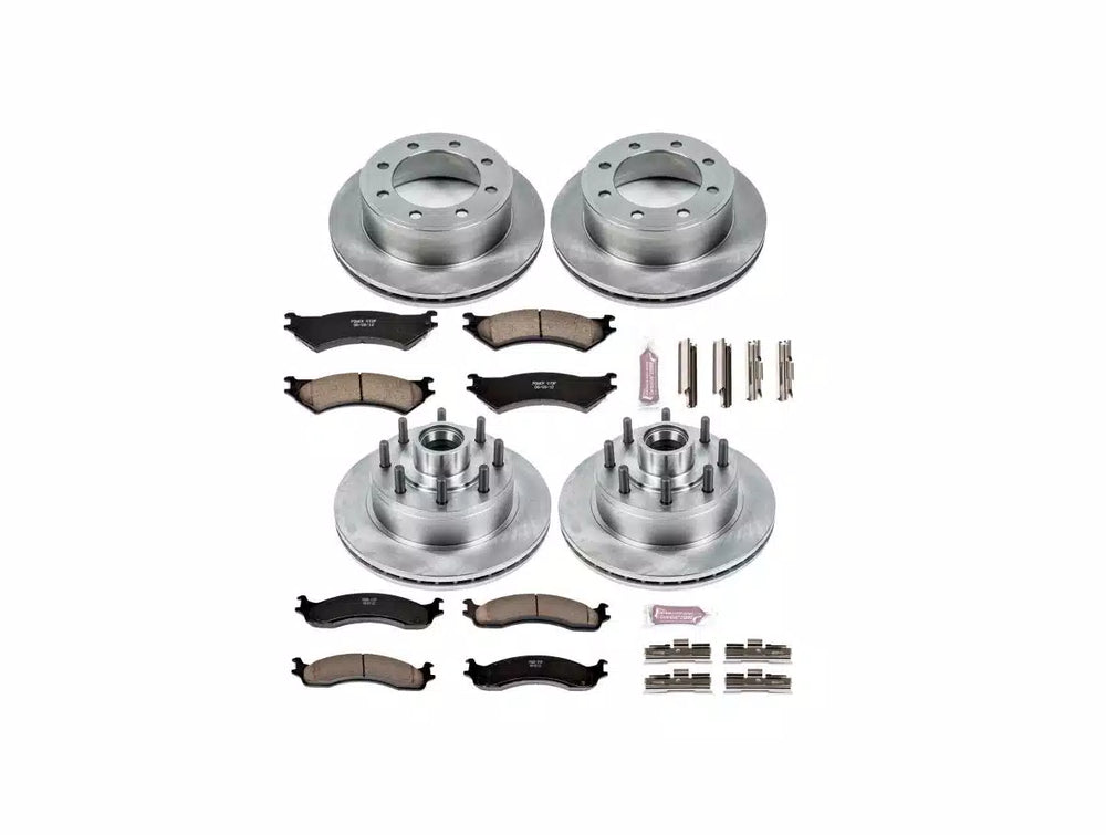 Power Stop 2007 Ford E-1500 Front & Rear Autospecialty Brake Kit