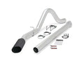 Banks Power 15 Ford 6.7L F250-350-450 CCSB/CCLB SRW Monster Exh Sys - SS Single Exh w/ Chrome Tip
